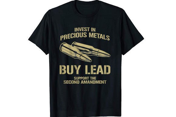 Amandment Military T-shirt Design: Tactical Edge for Your Brand