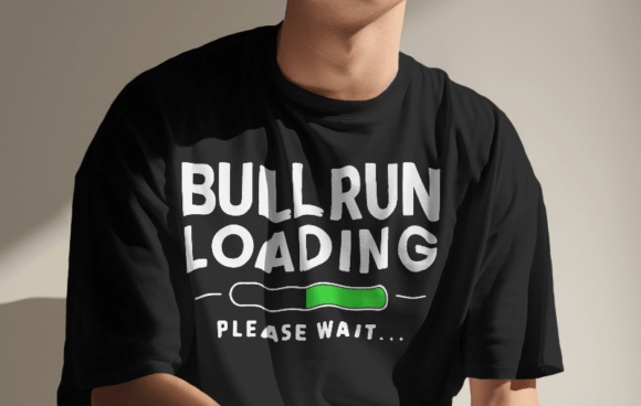 Bullrun Loading Tshirt Design: A Font for Bold, Modern Branding