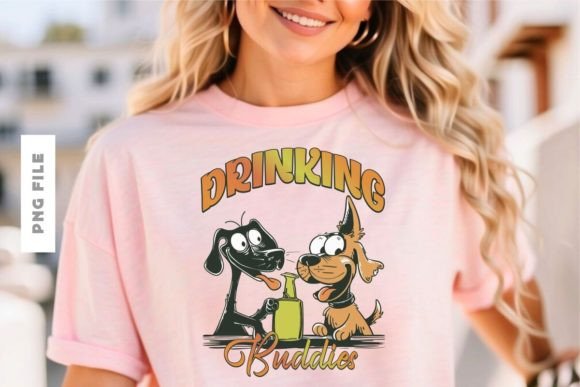 Celebrate Good Times: The Allure of Drinking Buddies T-Shirt Design