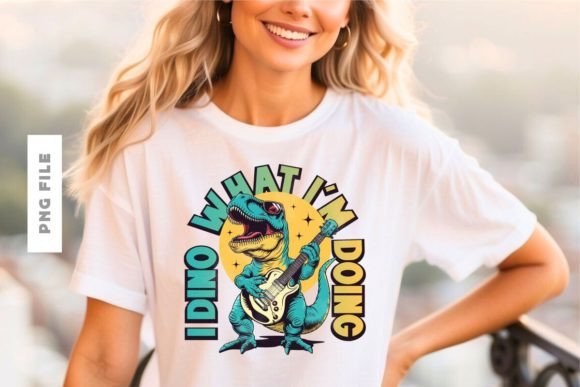 I Dino What I'm Doing: A Playful T-Shirt Design for Any Project