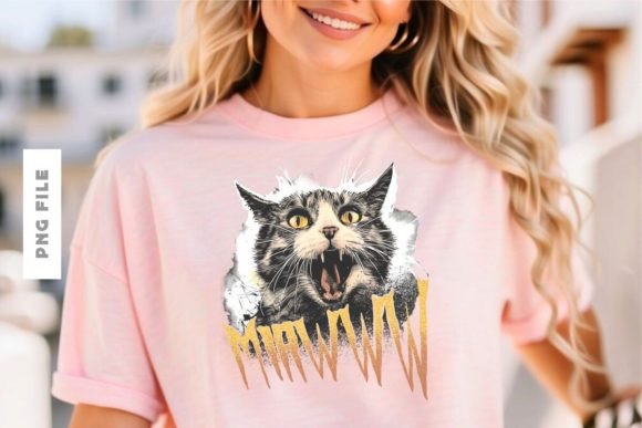 Miawww T-Shirt Design: Your Ultimate Printable Asset