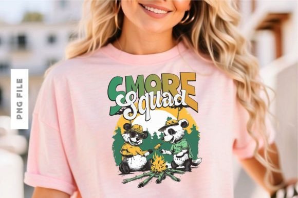 Smore Squad T-Shirt Design: Your Go-To for Fun, Cohesive Branding