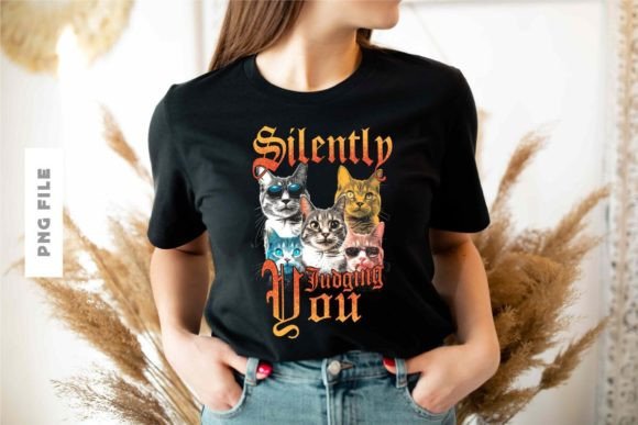 The Silent Observer: Mastering the Silently Judging You T-shirt Design