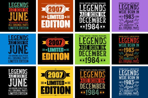 Timeless Appeal: How Vintage T-Shirt Design Bundles Elevate Your Brand