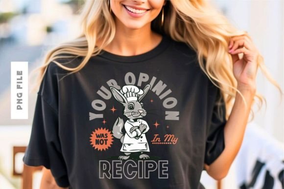 Your Opinion Was Not in My Recipe Design: Bold Typography for Impact